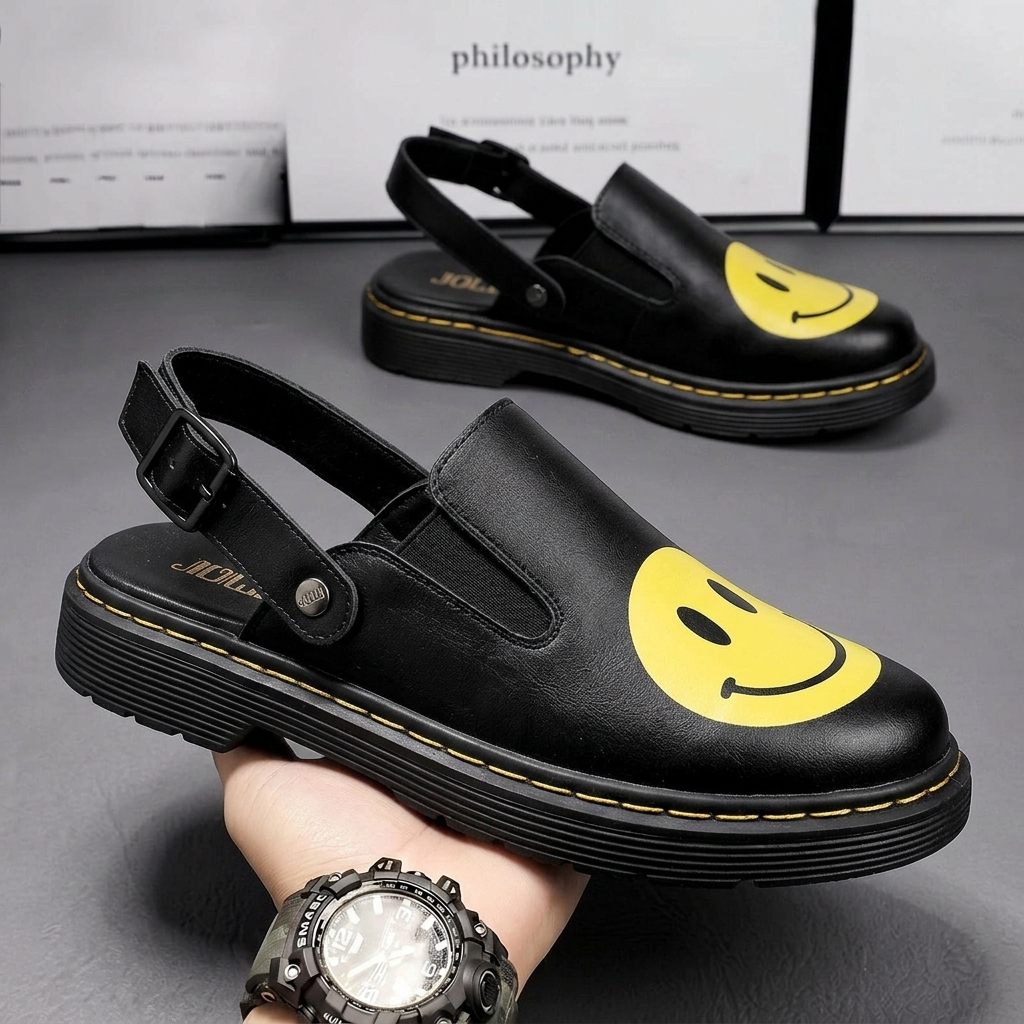 JOW - Sepatu Docmart Bustong Slop Pria