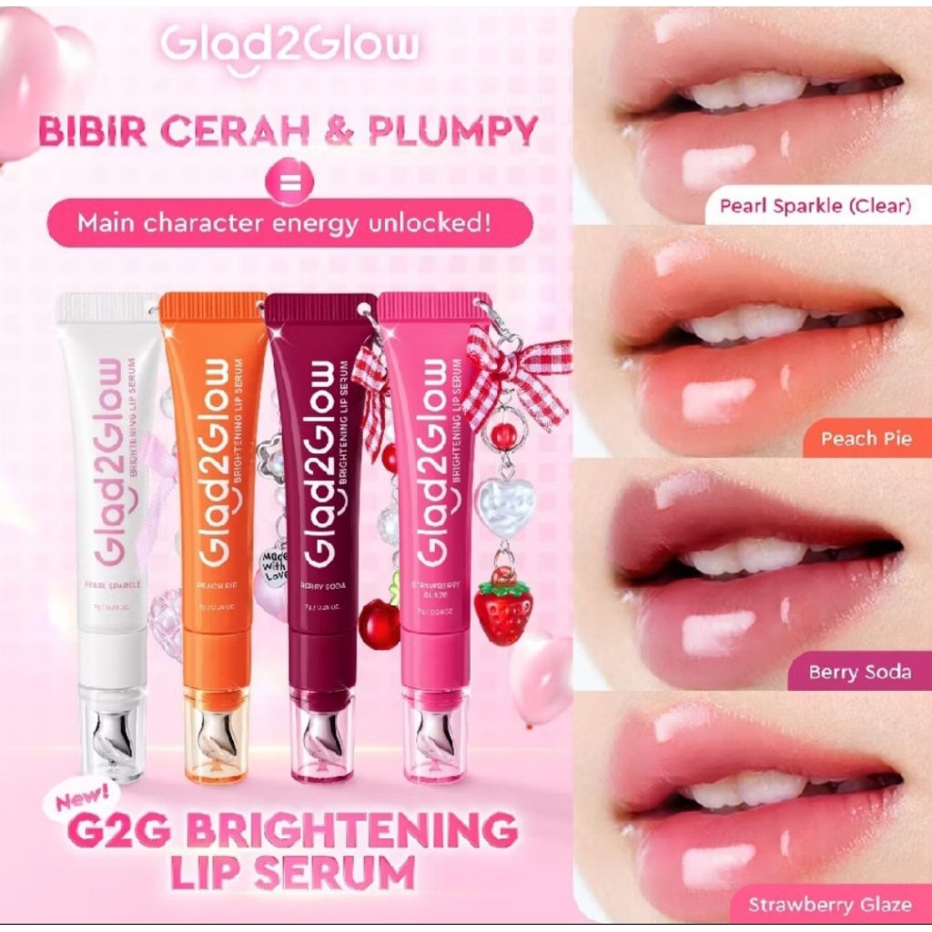 Glad2Glow G2G Brightening Lip Serum