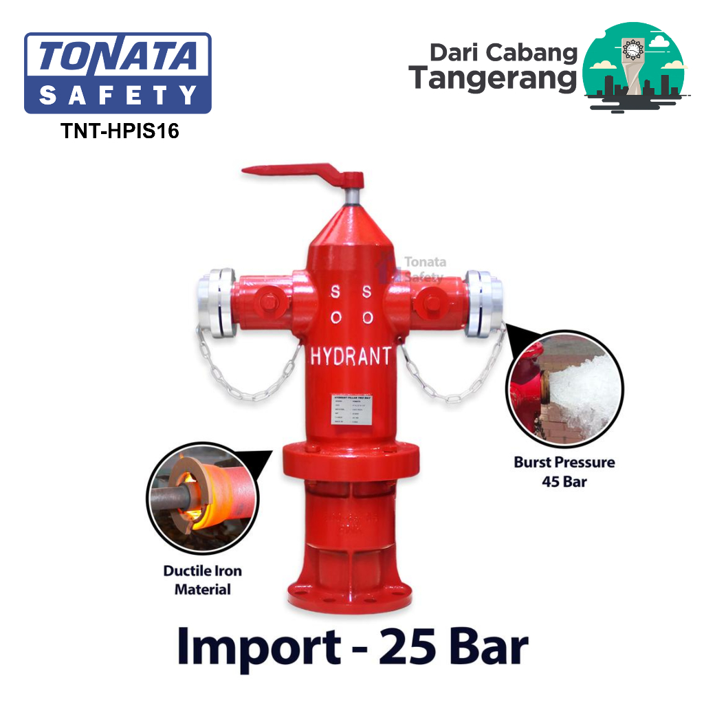 Hydrant Pillar Tonata Two Way Storz / Hydrant Pillar Two Way Import / Pilar Hydrant Two Way Storz / 