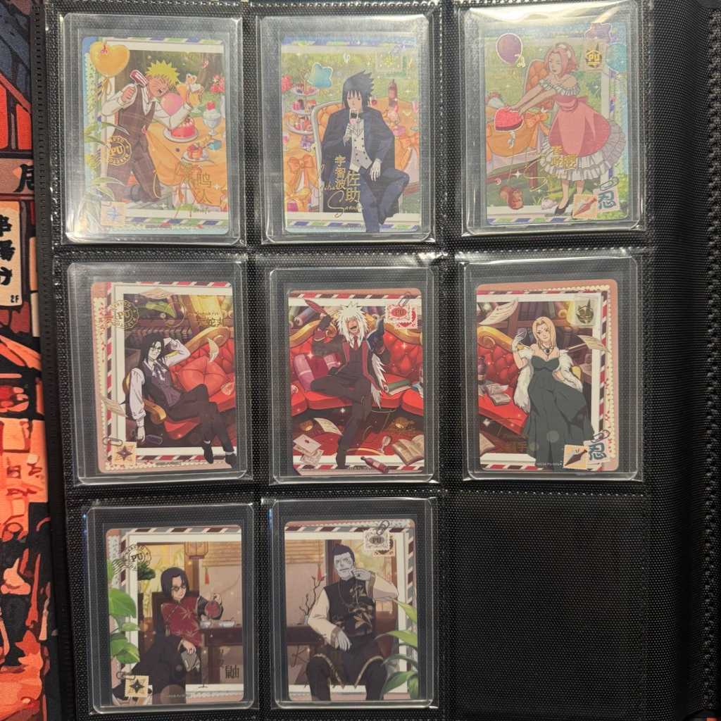 Kartu Naruto Kayou PU Set T4W8