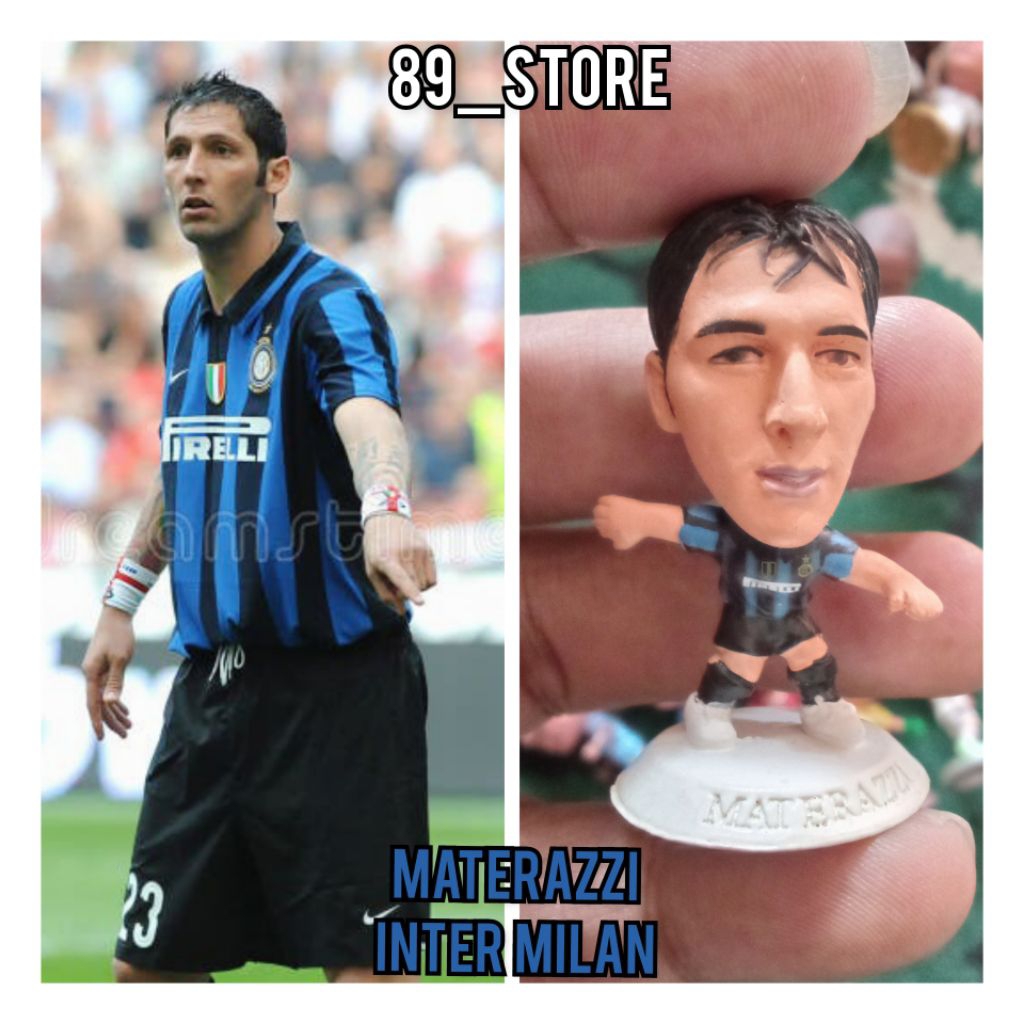 Figure Soccer Microstars Materazzi Inter Milan 2007/08