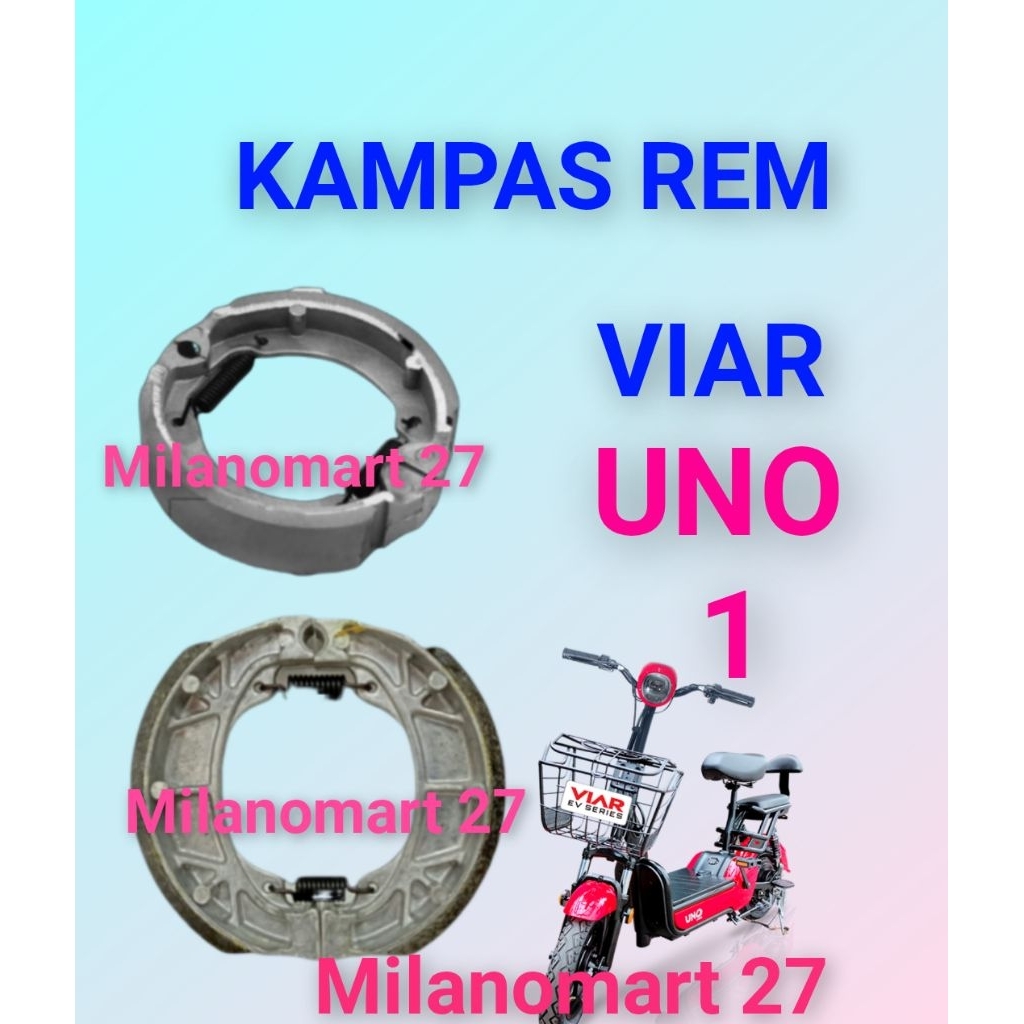 kampas rem sepeda listrik viar uno1 kampas rem sepeda listrik viar uno 1