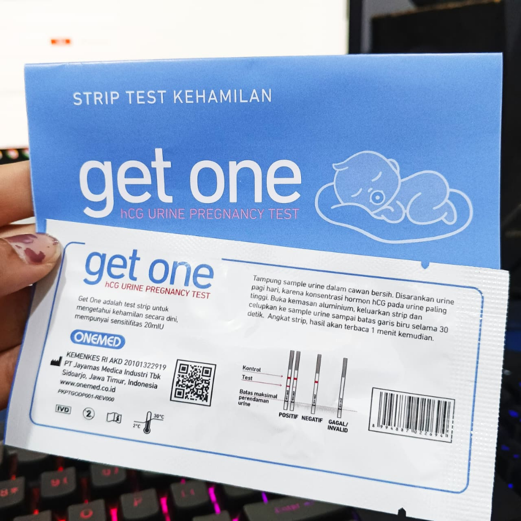 (11J) ALAT TEST KEHAMILAN INSTANT HAMIL TESTPACK TEST PEK TESPEK TES PEK