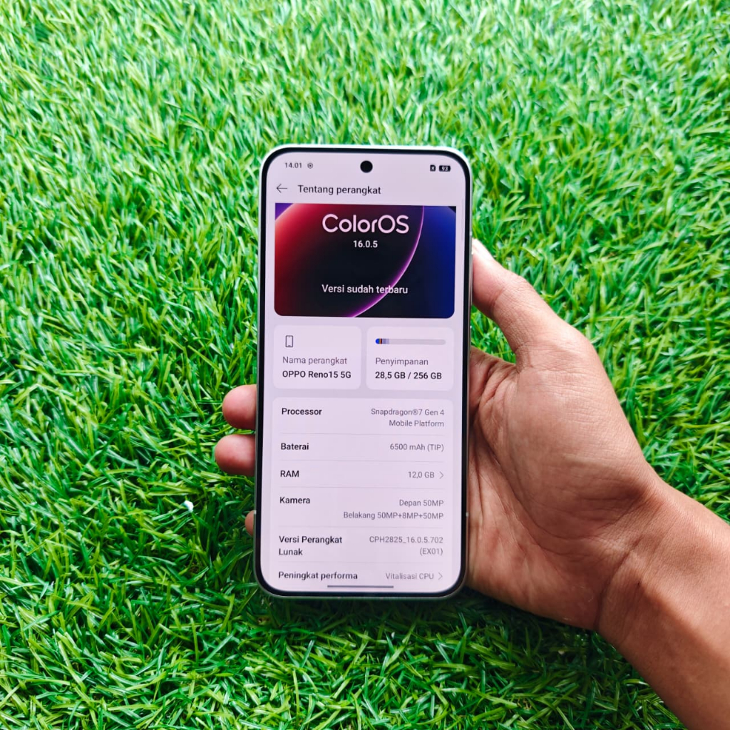 OPPO RENO 15 SECOND 5G 12/256GB HP SECOND HP SEKEN HP BEKAS HP MURAH