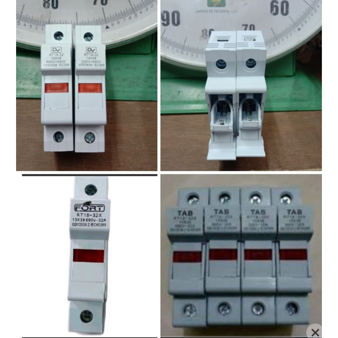 TAB Fort DV Rumah Fuse beserta dengan isi nya Fuse Keramik serta pilihan Fuse Kubur 1phase dan 3phas