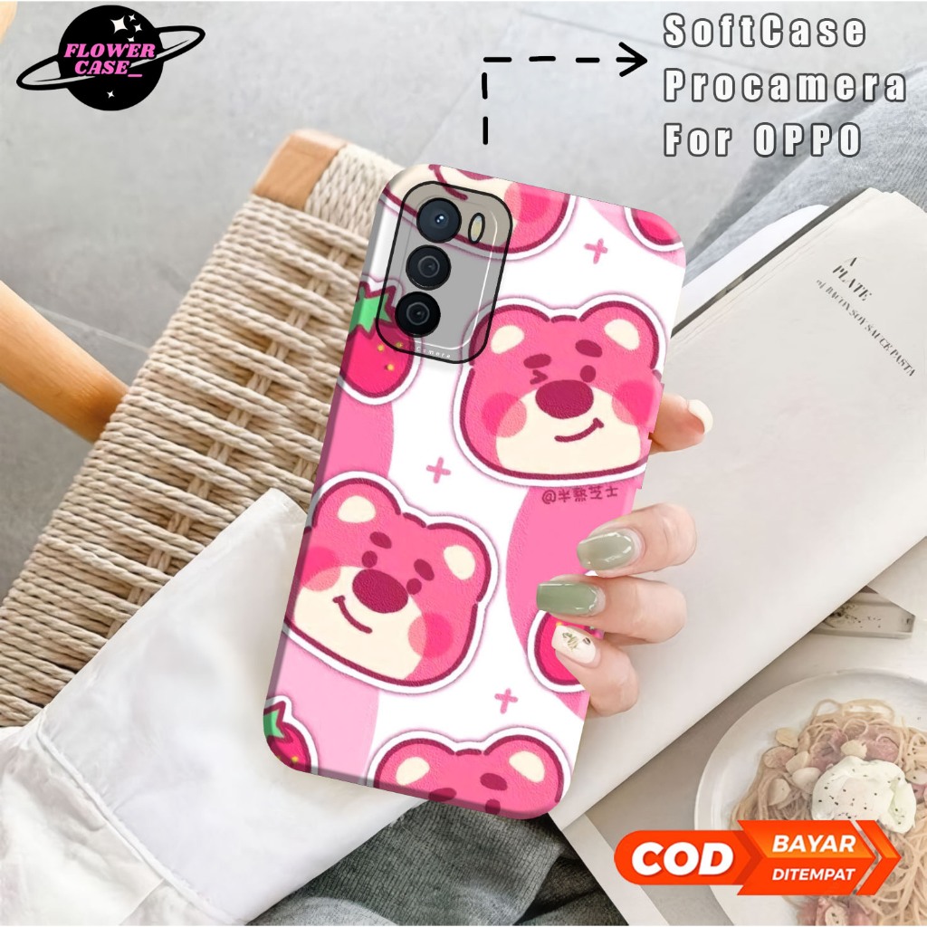 Softcase Procamera | Case procamera All Tipe Hp For Oppo A16 A53 A54 A3S A5S | Softcase Silicon | Fu