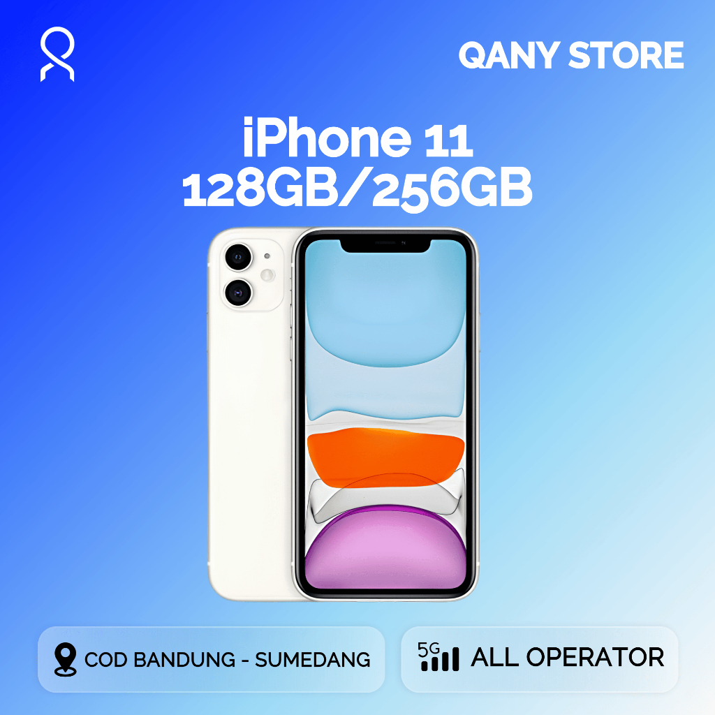 IP 11 - XR SECOND ORIGINAL MULUS FULLSET 64GB/128GB