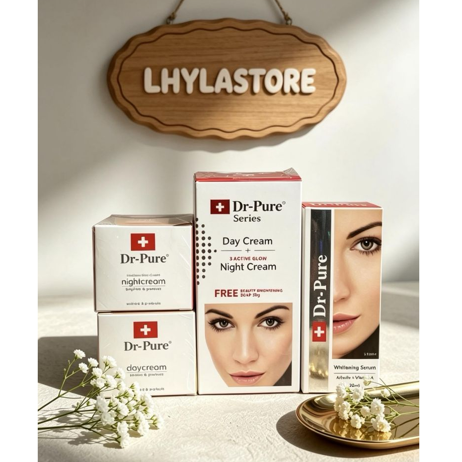 DR PURE 1 PAKET ORIGINAL 100% - PAKET PEMUTIH WAJAH BPOM MURAH