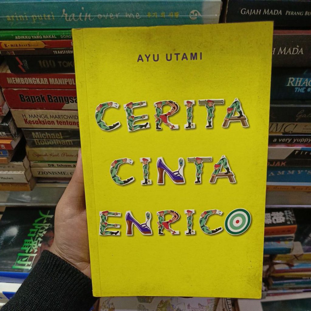 BUKU CERITA CINTA ENRICO -AYU UTAMI