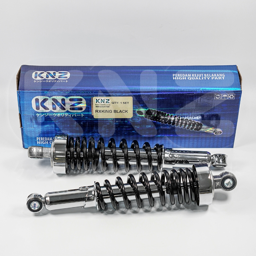 SHOCK BELAKANG RX KING HITAM KNZ