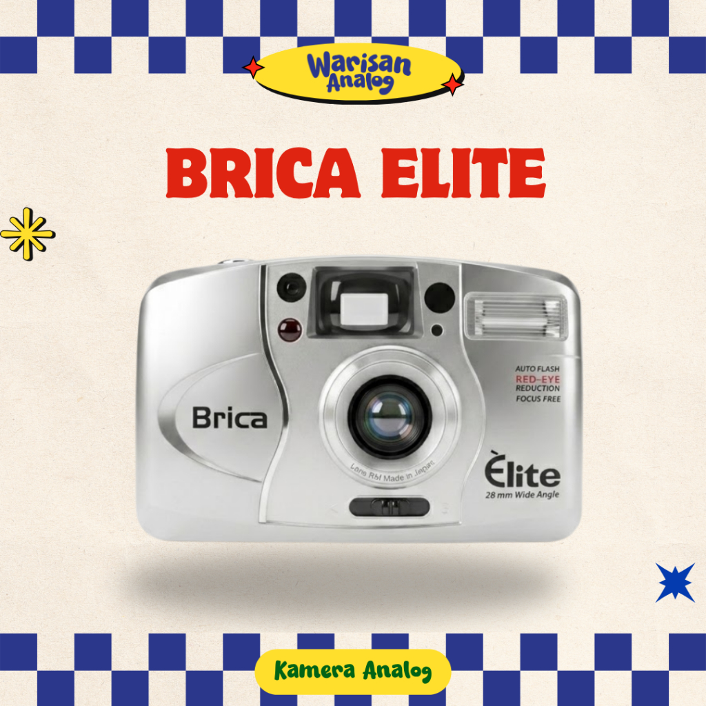 KAMERA ANALOG BRICA ELITE | REUSABLE CAMERA FILM 35MM | KAMERA FILM