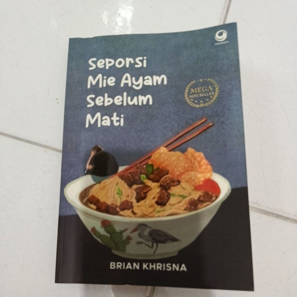 buku preloved fiksi novel seporsi mie ayam sebelum mati
