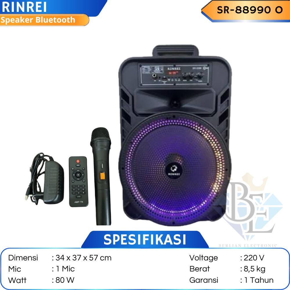 RINREI SPEAKER 8899-O 12 inch