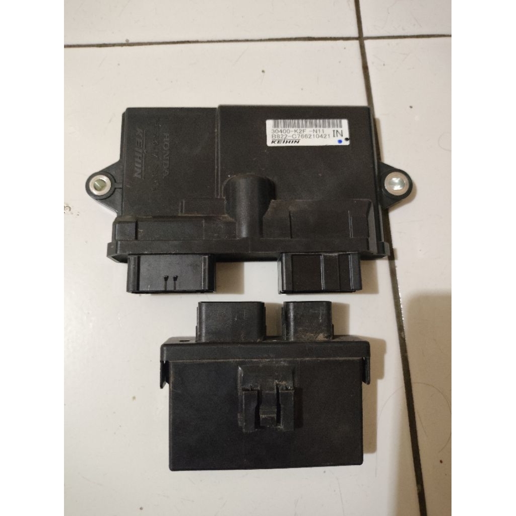 ECU set modul Honda Scoopy prestige keyles 2021/2023 bekas