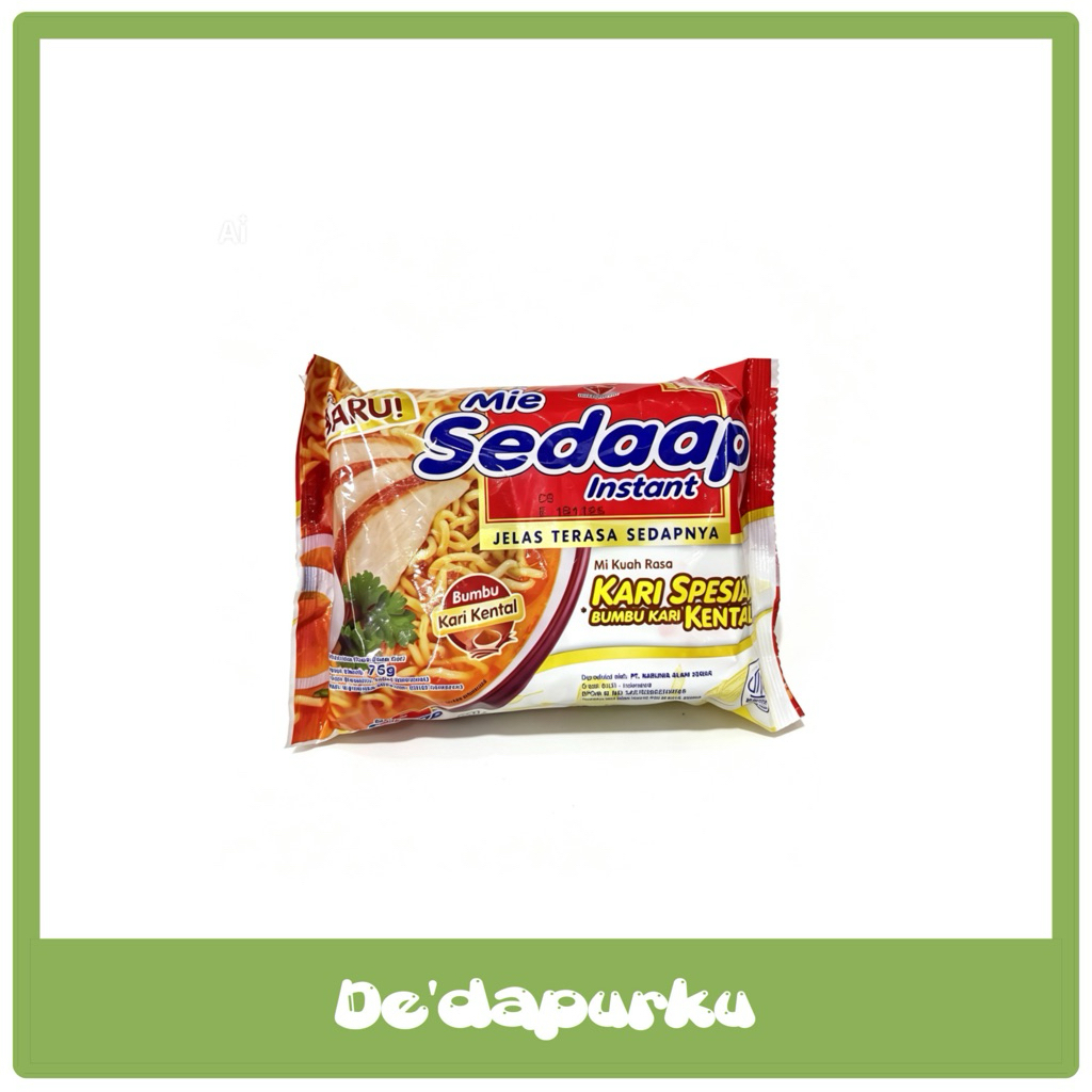 Mie Sedap Rebus Kari Spesial