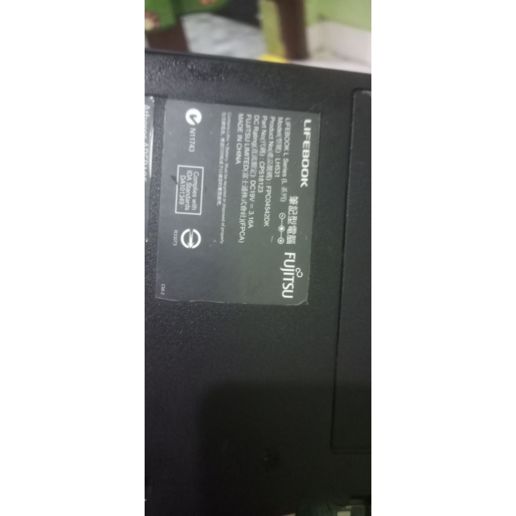 mainboard laptop Fujitsu LH531 I5 NORMAL
