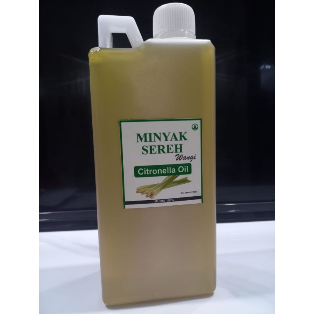 Minyak Sereh Serai Wangi 1000ml Minyak urut Serai Wangi