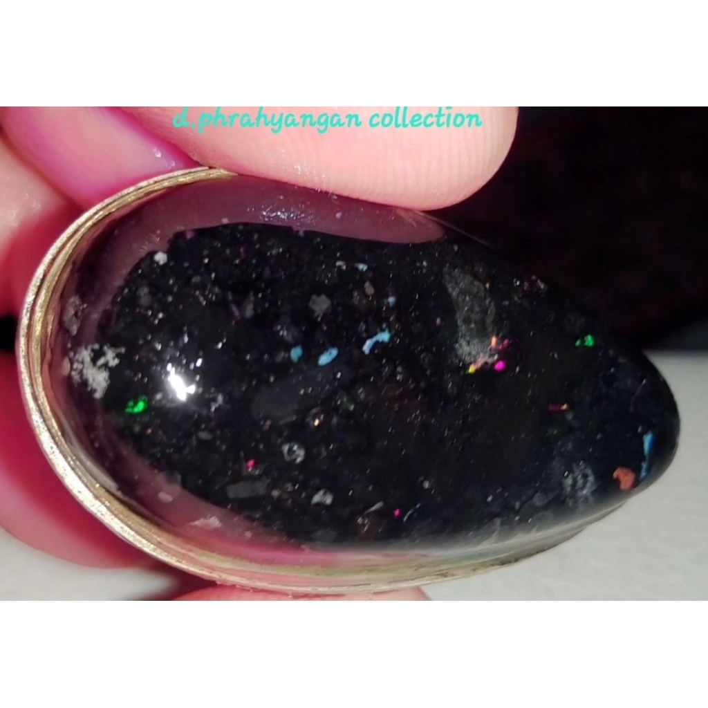 cincin black opal natural asli Banten