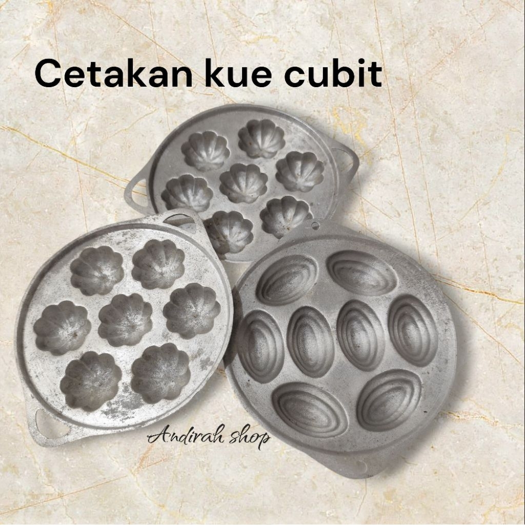 CETAKAN KUE CUBIT 7 LUBANG