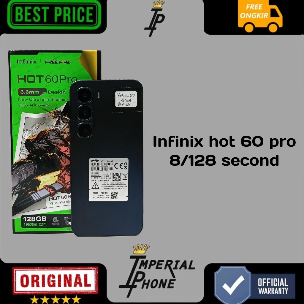 Infinix hot 60 pro 8/128 second