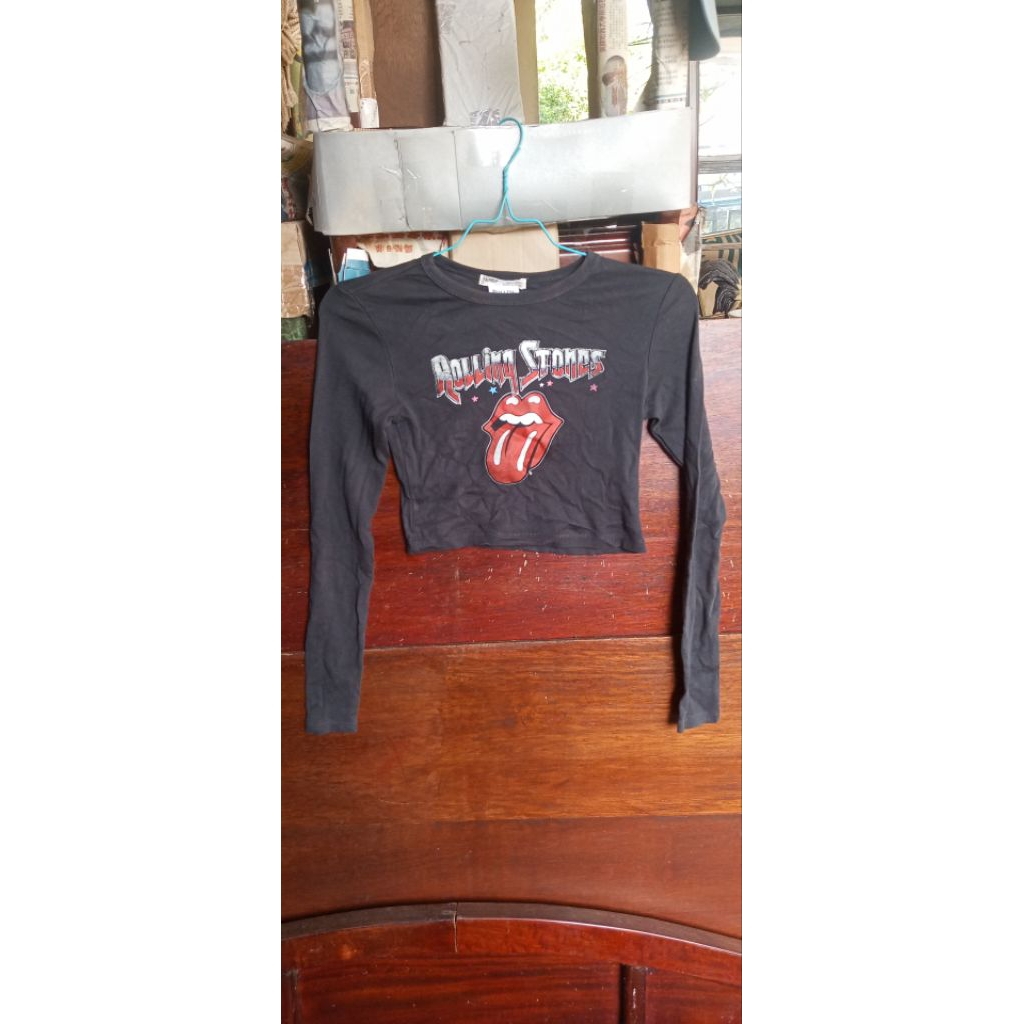 jua kaos anak gambar rolling Stones