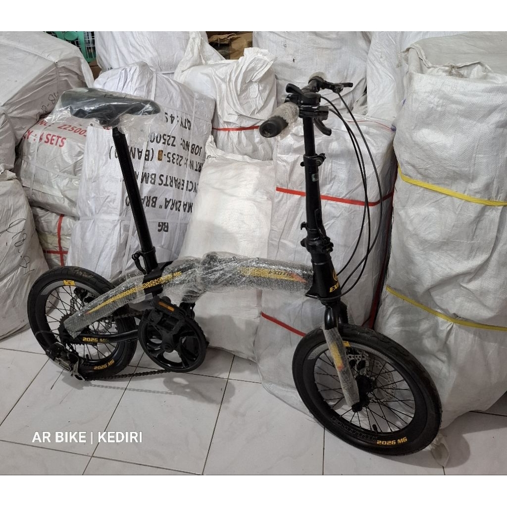 SEPEDA LIPAT EXOTIC 16 INCH 2026 MG CAKRAM Sepeda Lipat Anak dan Remaja