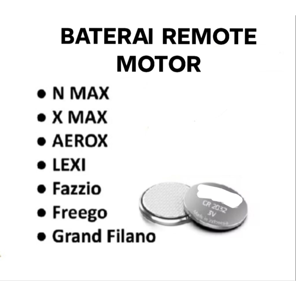 p4na_Son1c   2032 Baterai Remot Motor / Mobil