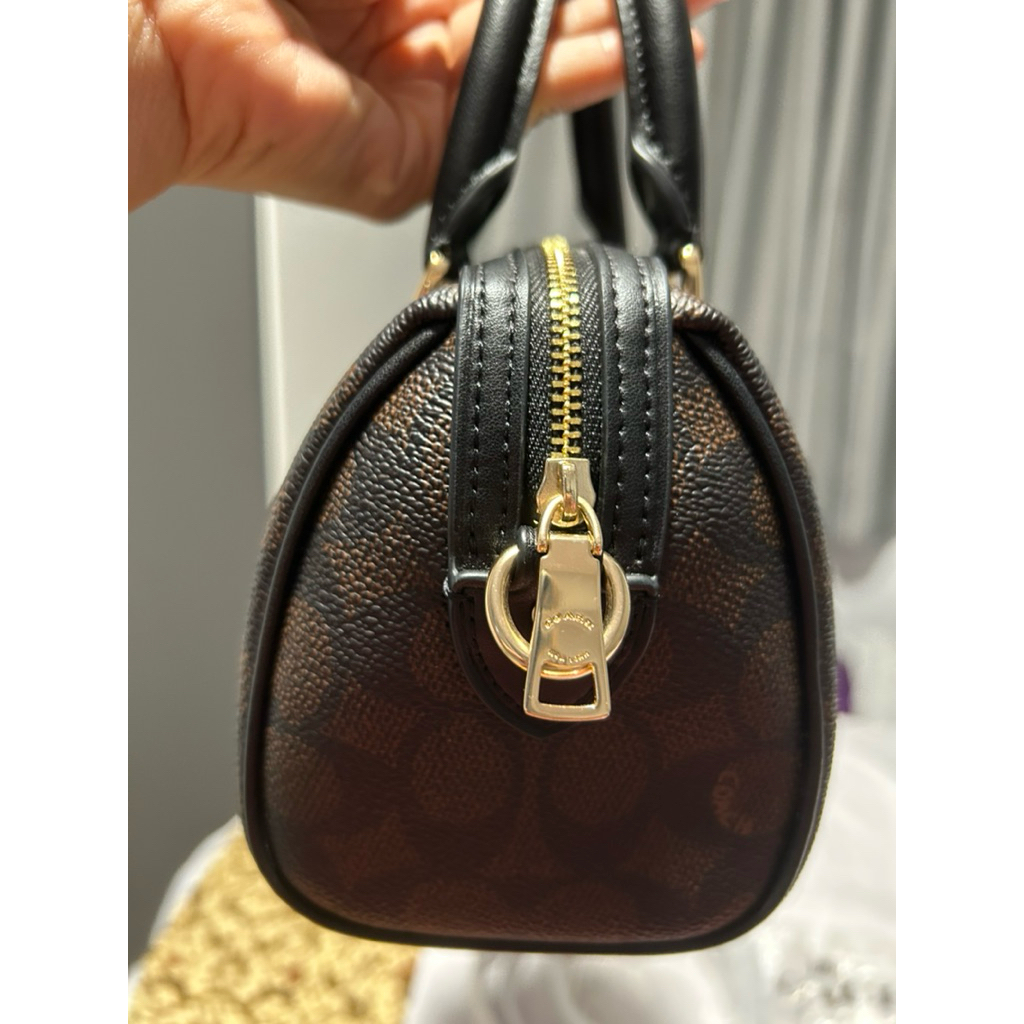 Coach Mini Rowan Walnut