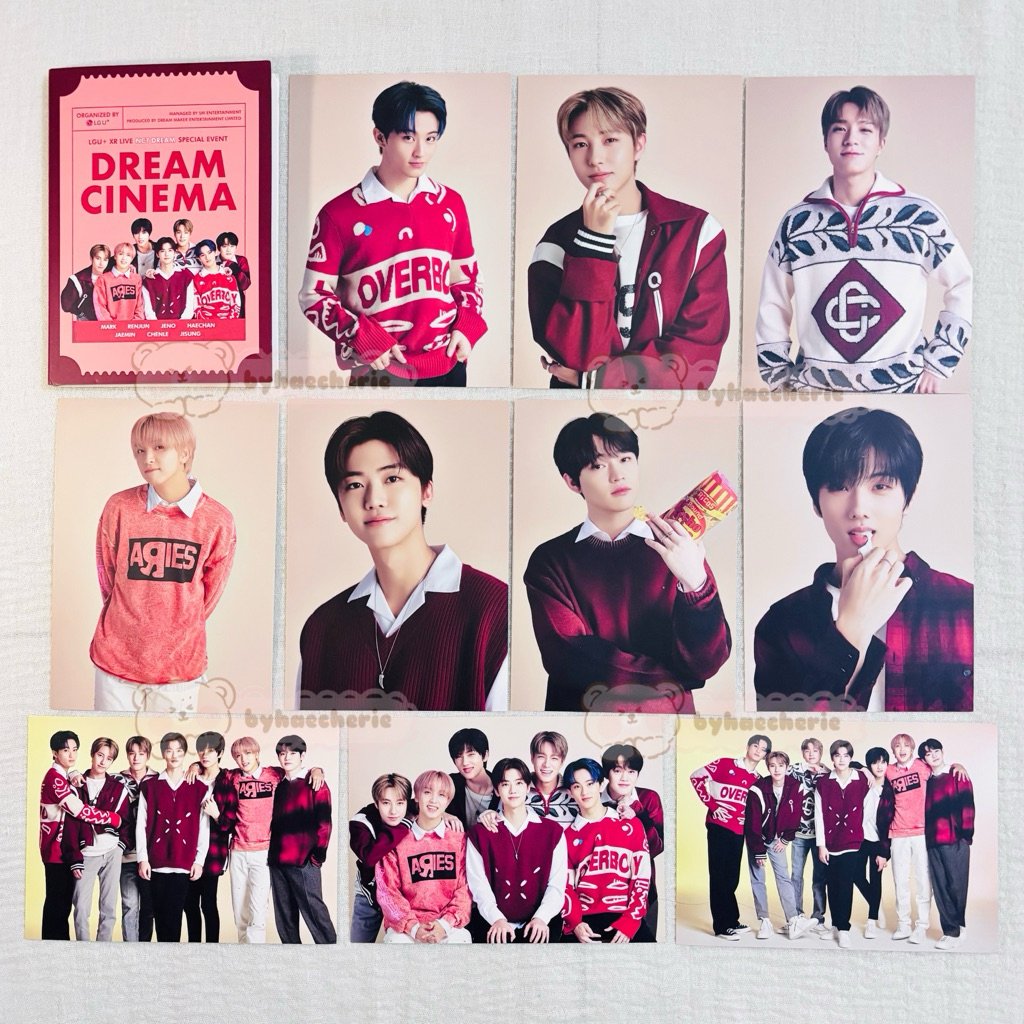 |Ready Stock| Official Postcard NCT Dream XR Live Special Event Dream Cinema Mark Renjun Jeno Haecha