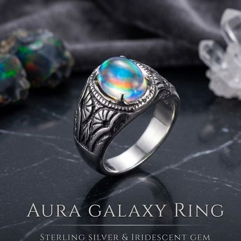 Cincin batu akik kalimaya mewah dim10 cincin pria ring cakar alpaka super elegan murah terlaris