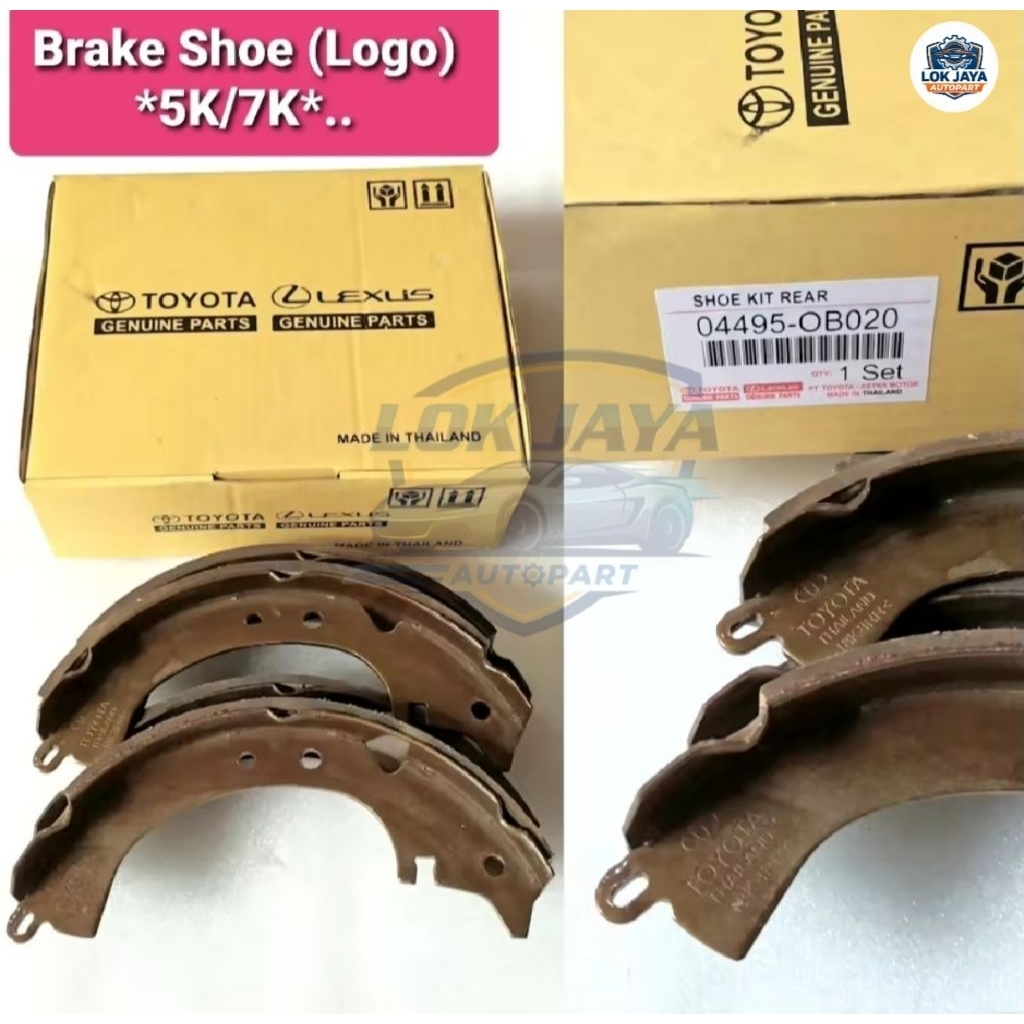 BRAKE SHOE KIJANG SUPER 5K 7K 04495-0B020