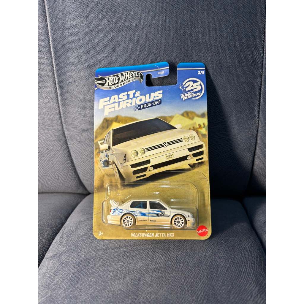 Hot wheels Fast & Furious Race off Vw Jetta MK3 Volkswagen Jetta MK3 bukan suki hotwheels silver ser