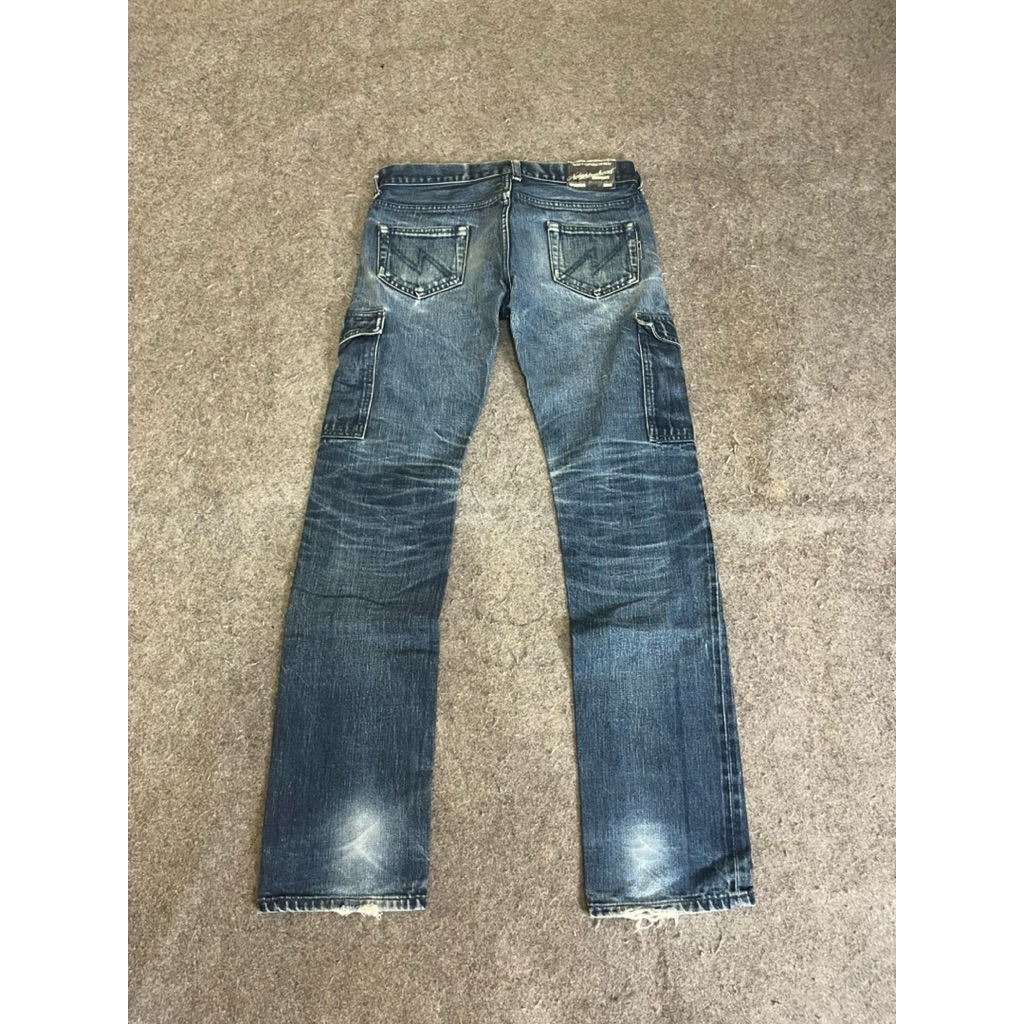 neigborhood selvedge cargo denim
