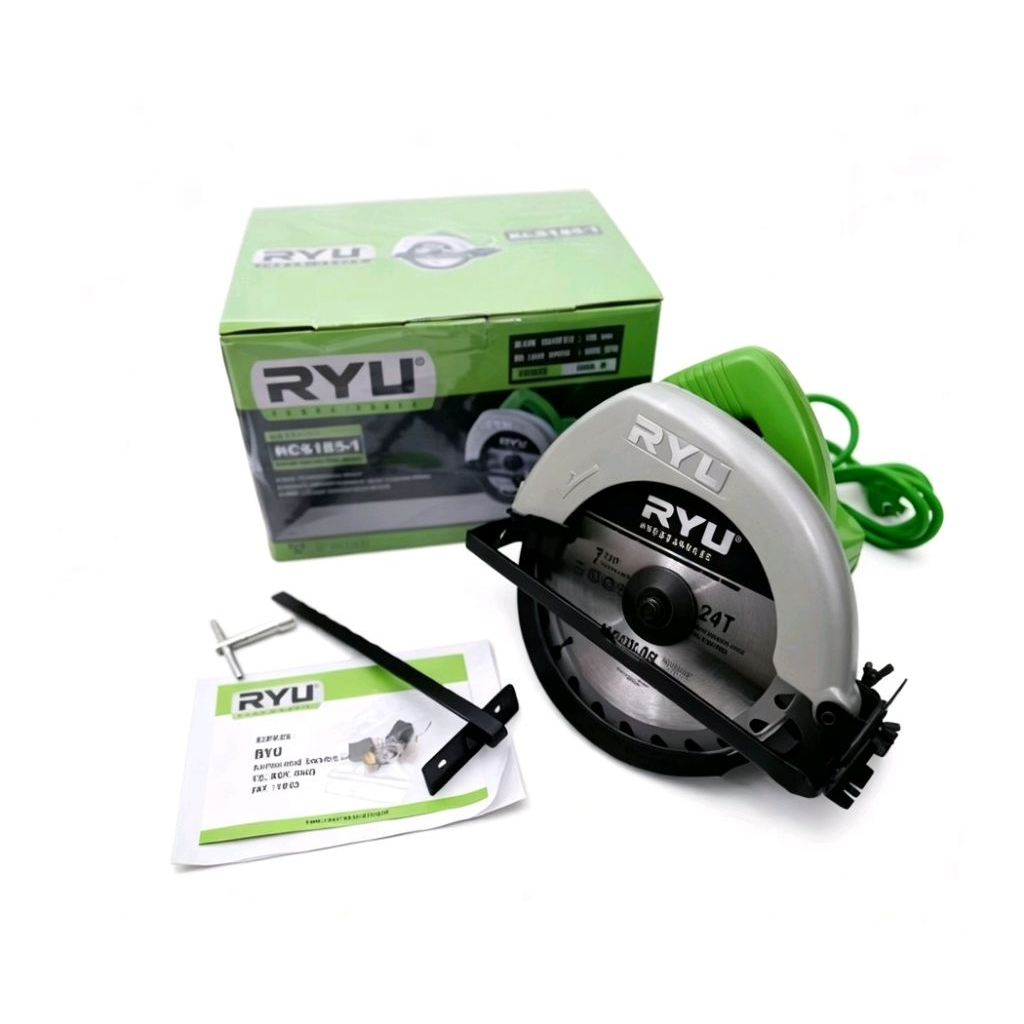 Mesin Gergaji Kayu Circular Saw RYU RCS185-1 / Mesin Gergaji Circle 7" RYU
