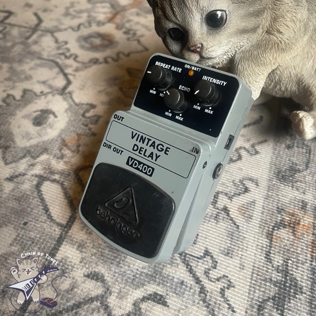 BEHRINGER VD-400 VINTAGE DELAY PEDAL EFEK GITAR BASS BEKAS