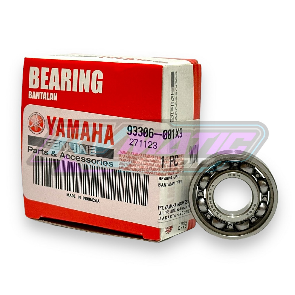 BEARING NOKEN AS KECIL 6001 NMAX AEROX 155 LEXI MIO M3 MIO S GEAR 125 FREEGO FAZZIO GRAND FILANO ORI