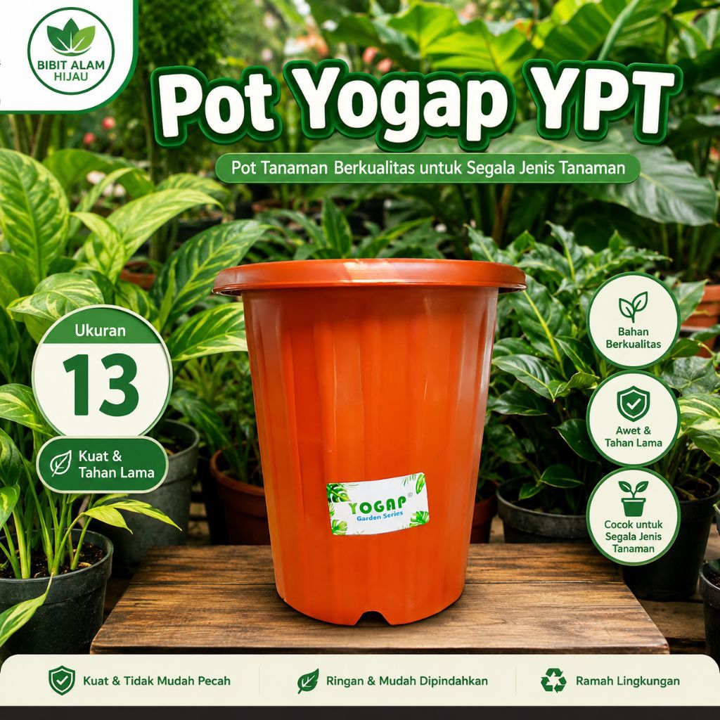 TERMURAH Pot Yogap Uk 13 - Pot YPT Yogap 13 - Pot Tanaman Yogap