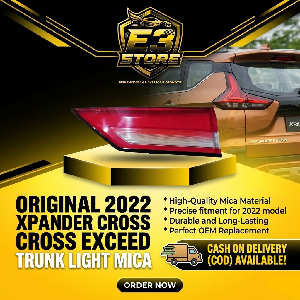 Lampu Bagasi Xpander Cross Exceed 2022 Original - Lampu Stop Xpander