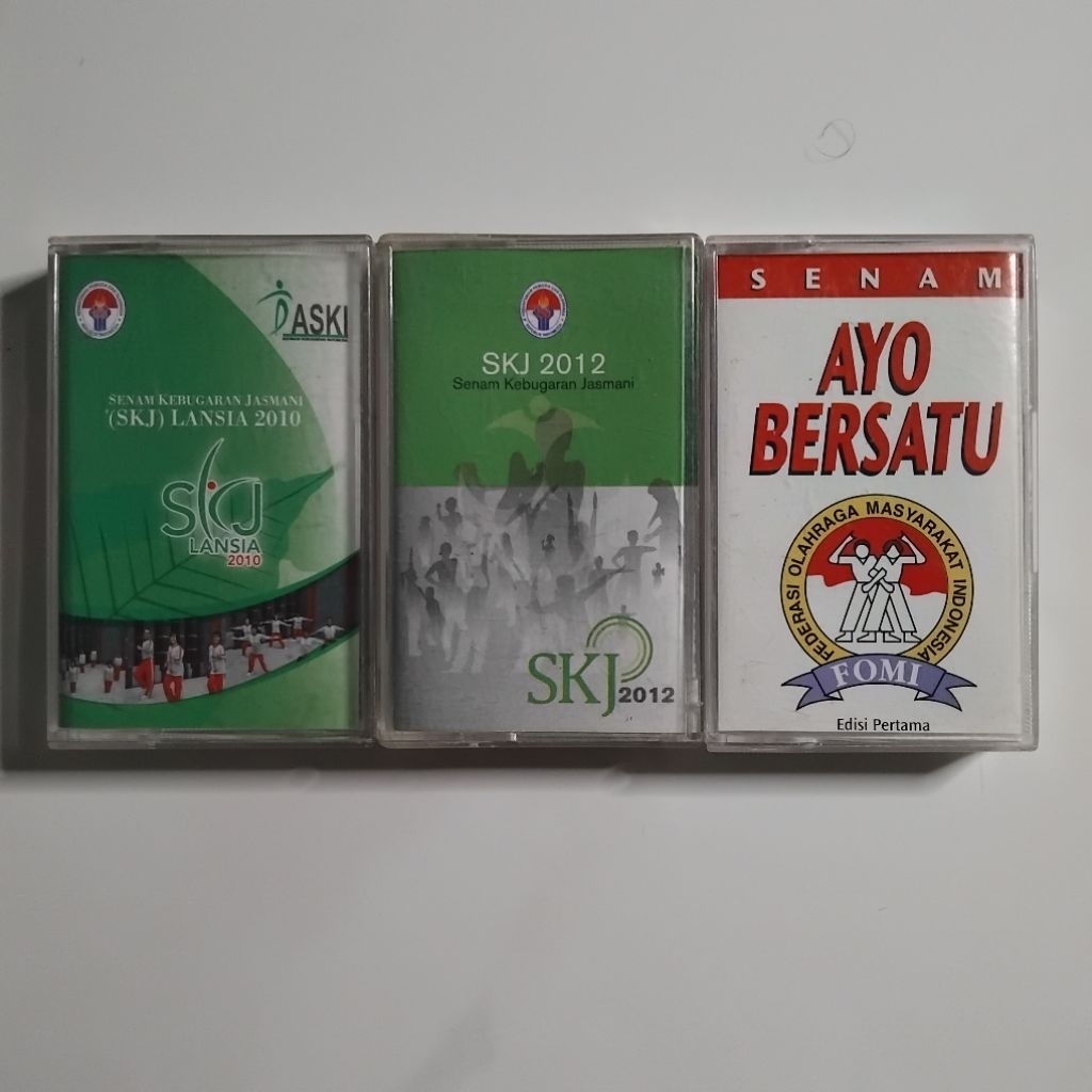 Kaset Pita Senam SKJ Ayo Bersatu Olahraga