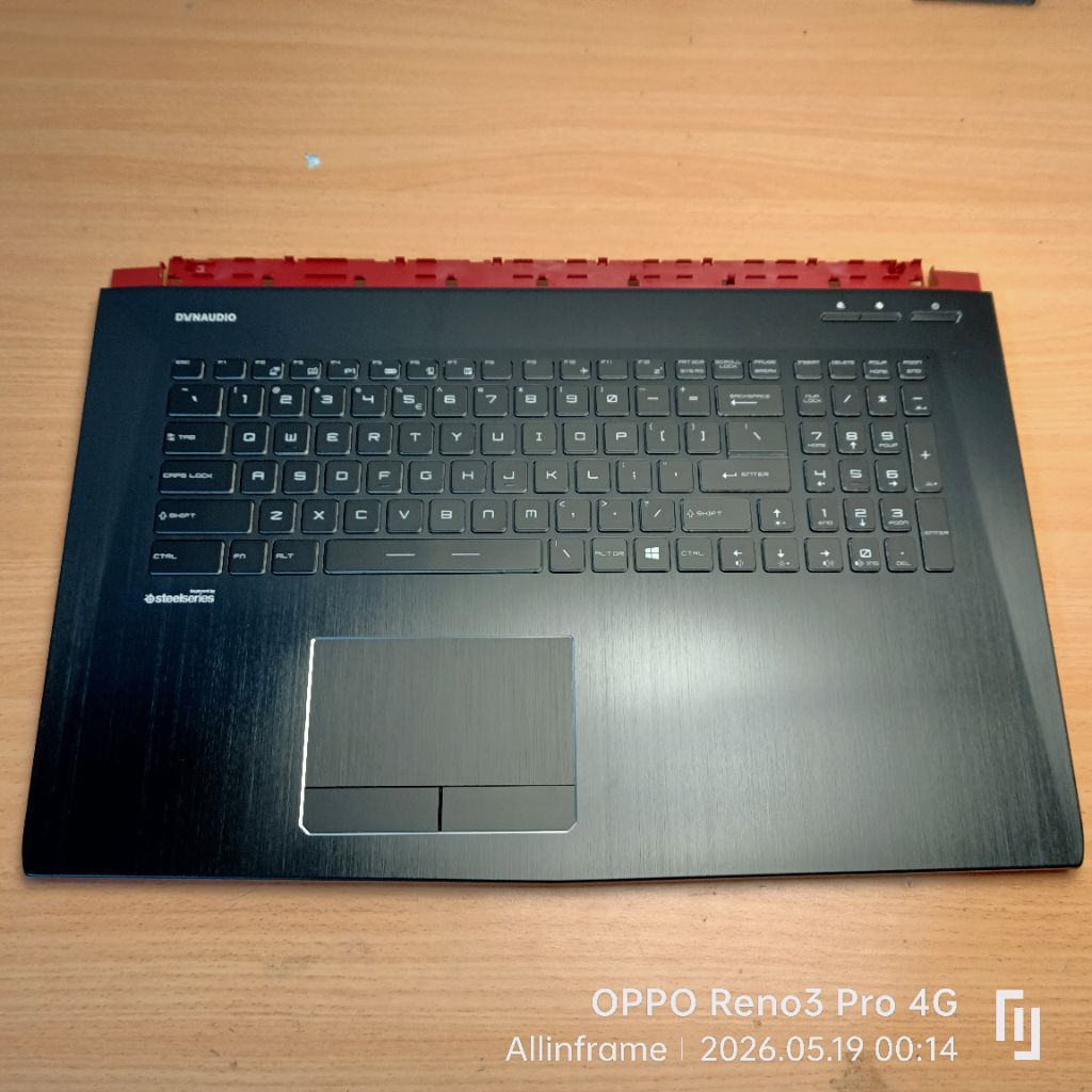 New Frame keyboard Laptop MSI GE72 GE72VR MS-1791 MS-1792 MS-1794 2QD Apache PRO