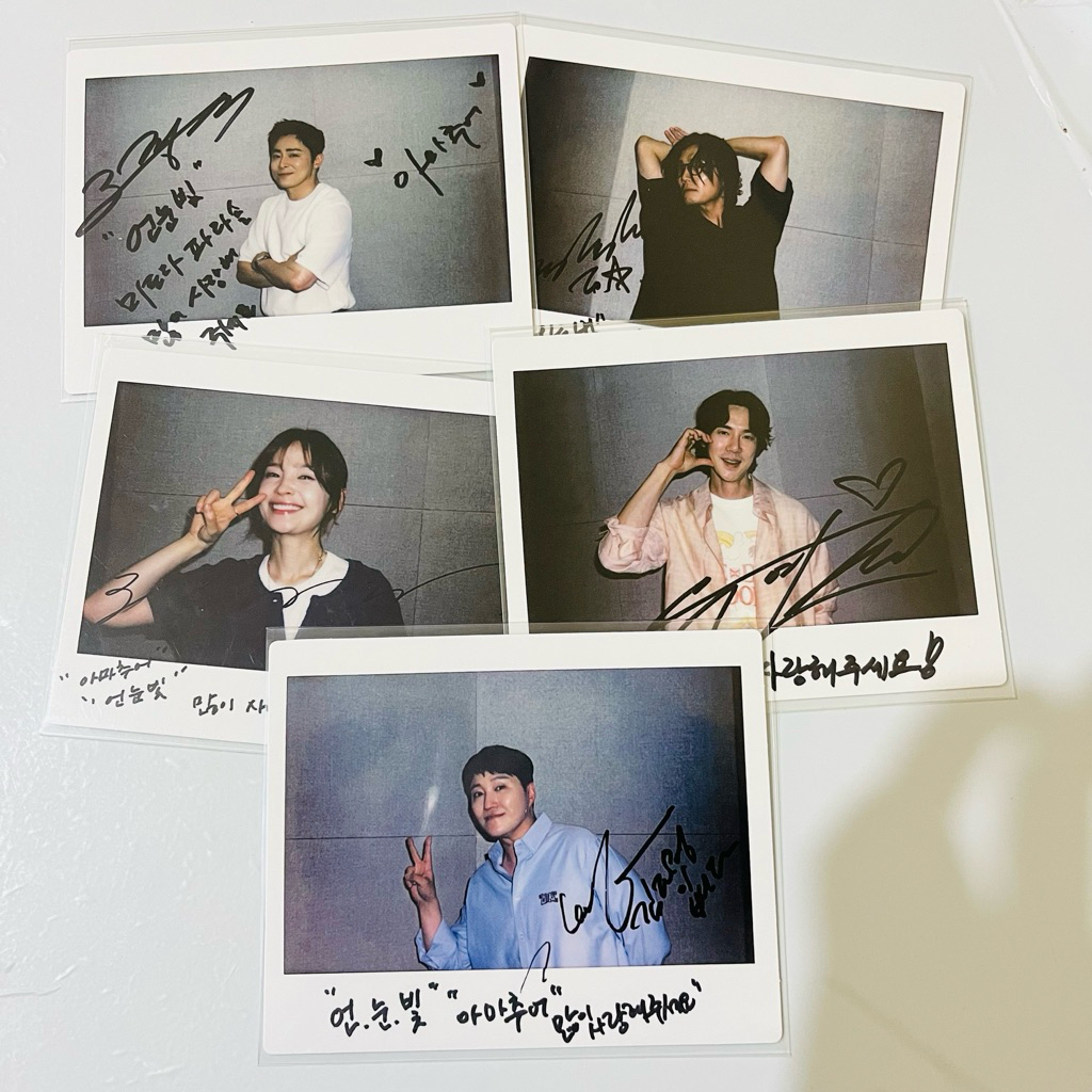 [SET MIDO AND DALASOL] SIGNED POLAROID OST ALBUM RESIDENT PLAYBOOK | STRAYKIDZ | AESPA | WINTER | EX