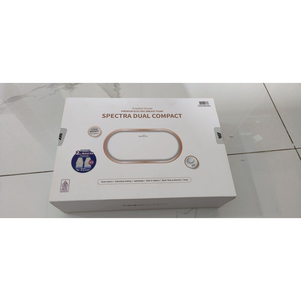 [PRELOVED] Spectra Dual Compact Electric Breast Pump