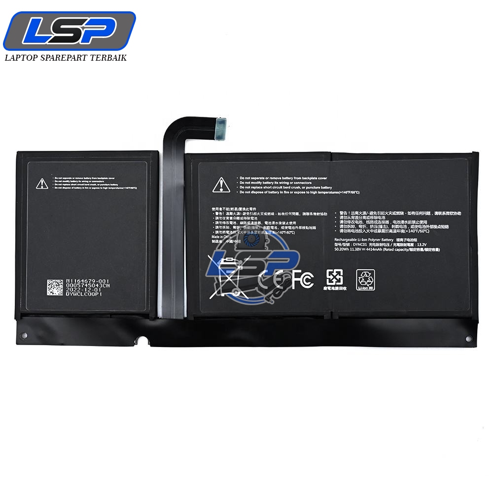 Baterai 96BTA016H 96BTA015H For Surface Pro 8 DYNC01 1983