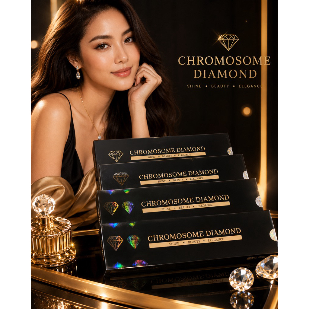 Kromosom / Cromosome Diamond/ Chromosome diamond/putih