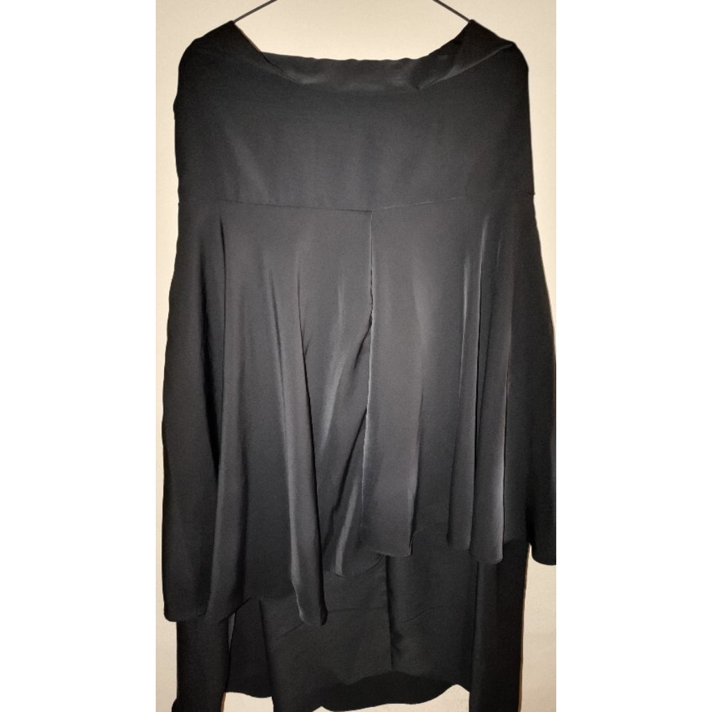 ROK HITAM POLOS LAYER PRELOVED