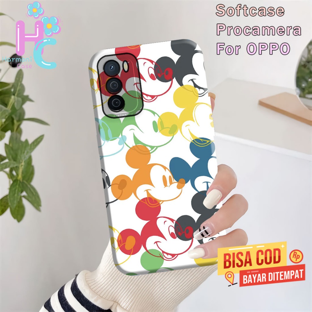 Softcase Procamera | Case procamera All Tipe Hp For Oppo A16 A53 A54 A3S A5S | Softcase Silicon | Fu