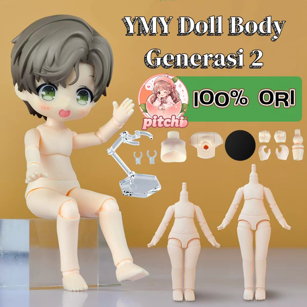 YMY DOLL BODY YMY VER.2 FOR NENDOROID GSC DISTRIBUTOR RESMI YMY GEN 2 READY STOCK