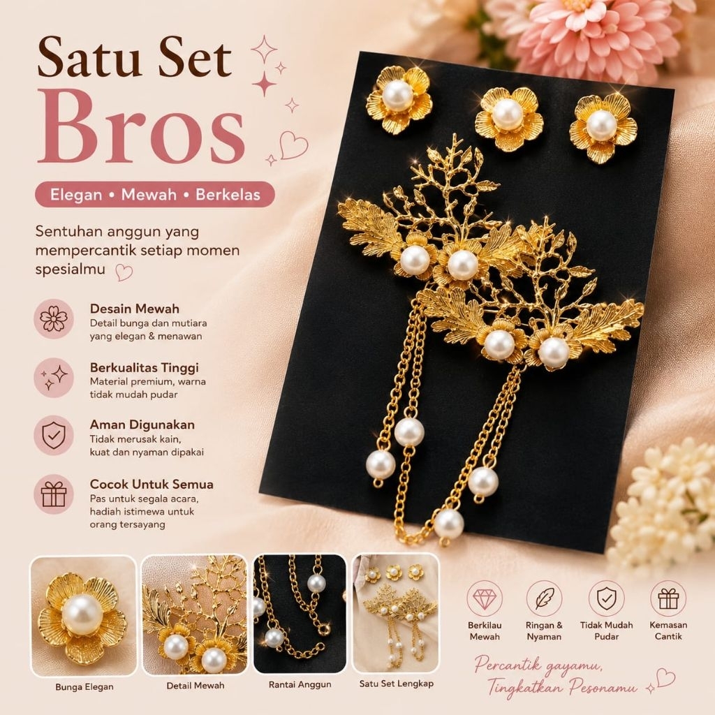 Bros Bali/Alpaka Bali/Satu Set Bros