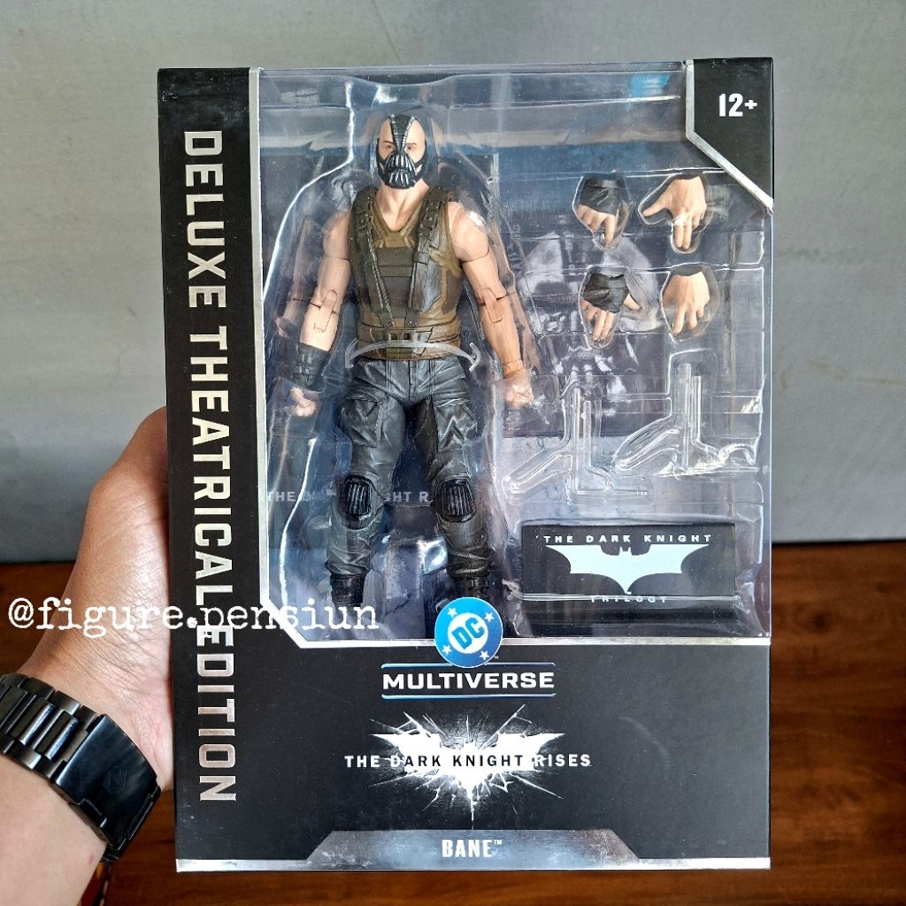 MCFARLANE BANE THE DARK KNIGHT BATMAN TRILOGY DELUXE THEATRICAL EDITION MULTIVERSE ACTION FIGURE
