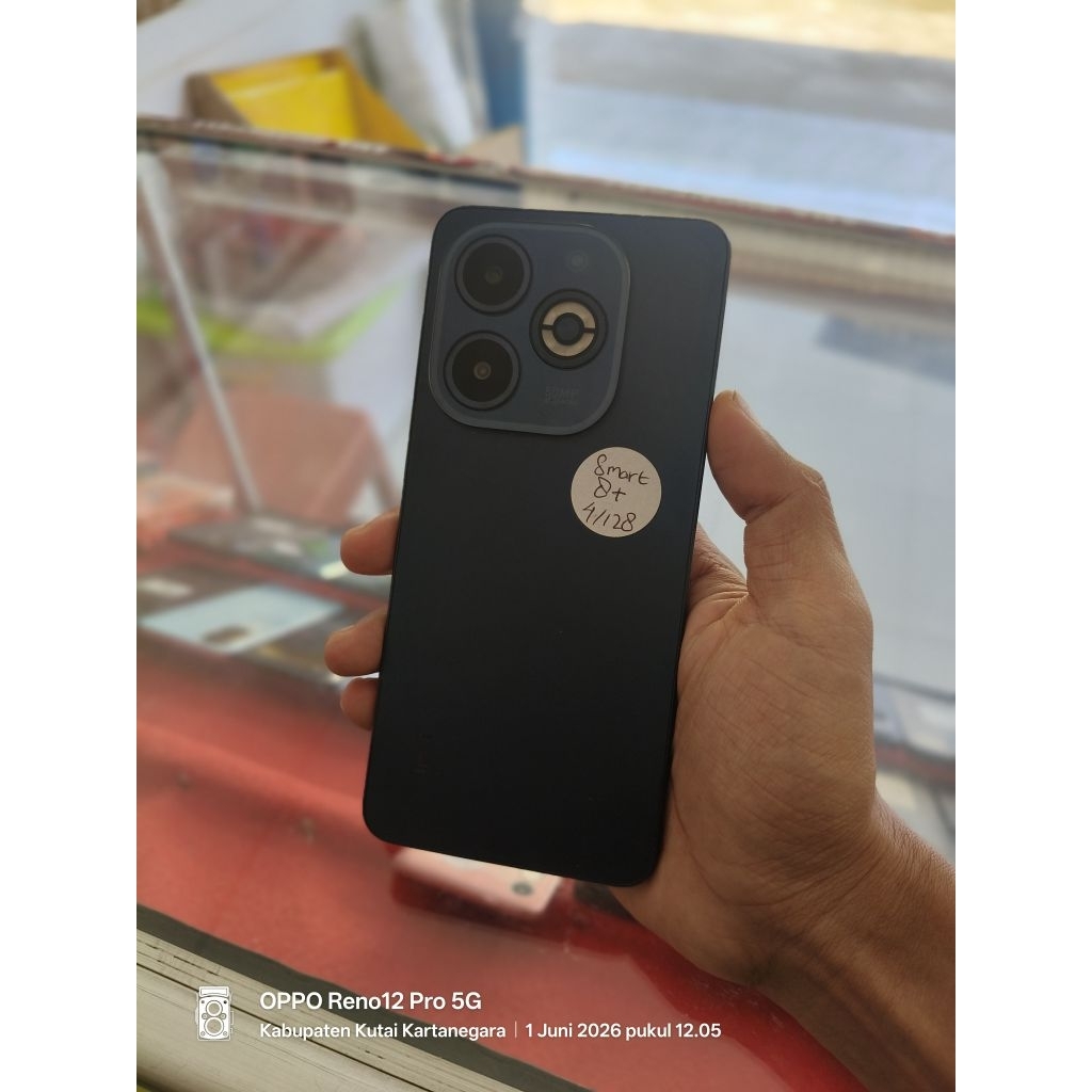 HP SECOND INFINIX SMART 8 PLUS RAM 4/128